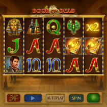 Cazeus - Book of Dead Slot Game - Play'n GO